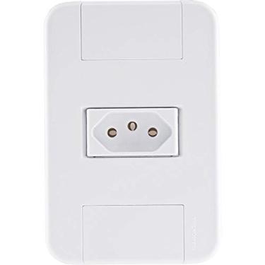Imagem de CONJUNTO 1 TOMADA 2P+T 10A/250V BRANCO