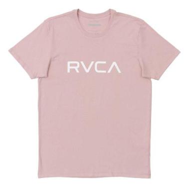 Imagem de Camiseta Rvca Big Rvca Masculina Rosa Claro