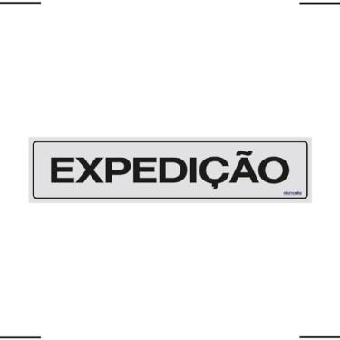 Imagem de Placa De Sinalização Expedição 30x7 Ekomunike - B-517/1 F9e