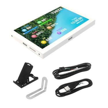 Imagem de TECKEEN Monitor de dados RAM CPU PC Sensor Panel Monitor 5 polegadas, monitor de exibição de temperatura