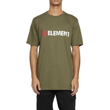 Imagem de Camiseta Element Blazin Color WT24 Masculina Verde Militar