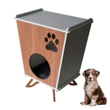Imagem de Mesa de Canto Gato Cachorro Pet MDF Luxo