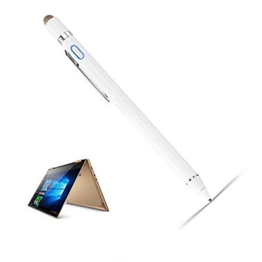 Imagem de Caneta Stylus para Lenovo Yoga Pencil, EVACH Digital Pencil com ponta ultrafina de 1,5 mm para Lenovo Yoga, branca