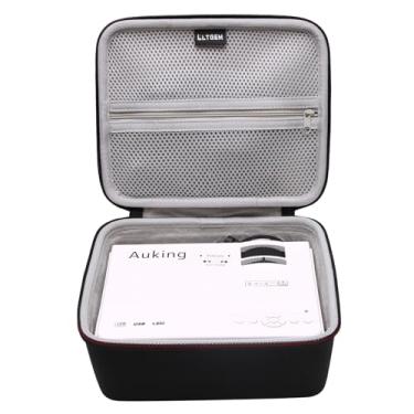 Imagem de Capa para projetor LTGEM compatível com projetor AuKing 2025/2024 com miniprojetor atualizado (interior: 21,3 x 18,3 x 8,1 cm), somente capa