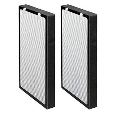 Imagem de Pro Breeze Filtro de purificador de ar HEPA, filtro de substituição (x2) para purificador de ar grande Pro Breeze - filtro 3 em 1 para PB-P06 (PB-P06F)