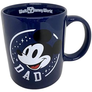 Imagem de Disney Caneca de café de cerâmica exclusiva da Parks - Walt Disney World Mickey Dad