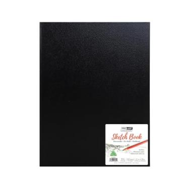 Imagem de Caderno de esboços Pro-Art Pro Art com encadernação rígida, 28 x 35 cm, preto (110 páginas)