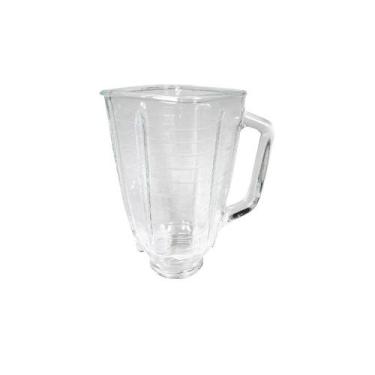 Imagem de Copo Jarra De Vidro Liquidificador Compativel Oster Quadrado - Hum