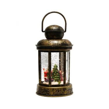 Imagem de Luminária Lamparina Natalino Papai Noel 19cm - Taimes