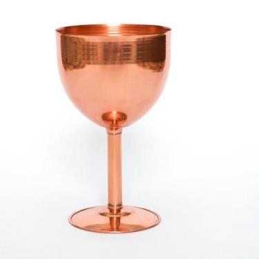 Imagem de Taça De Gin De Cobre Puro 450 Ml - Artesanato em Cobre
