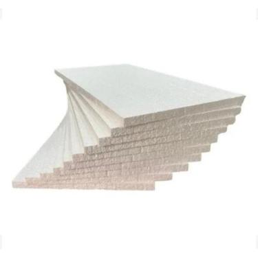 Imagem de Placa EPS 3cm Para forro Isopor (1000x500x30mm) 4 unidades - RCAPLACAS