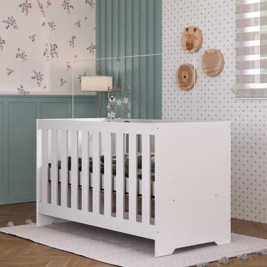 Imagem de Berço Mini Cama 3 em 1 Maya Rodial - Branco