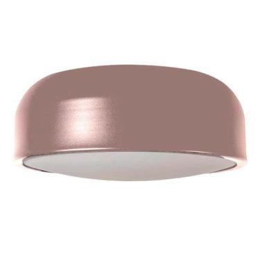 Imagem de Plafon bis canela 40cm para 4 lâmpadas e27 bivolt usina, PRETO E BRANC