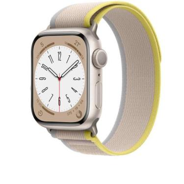 Imagem de Pulseira de Nylon Tira auto aderente Para Apple Watch Ultra 49mm / iWa