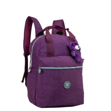 Imagem de Mochila Bolsa Feminina Juvenil Bag Reforçada Com Chaveiro - Xeryus, Ro