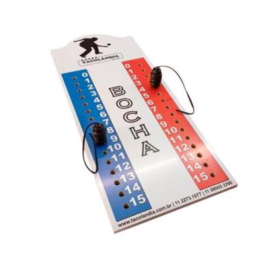 Imagem de Placar Marcador de Pontos Bocha - Tacolândia