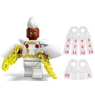 Imagem de LEGO Marvel Series 2 Minifigure: Storm Minifigure Calendar Man Capes - Superheroes 71039
