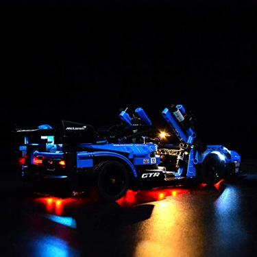 Imagem de LED Light kit for Lego 42123 McLaren Senna GTR, Lighting for Lego 42123 Building Blocks Model (only Light Included)