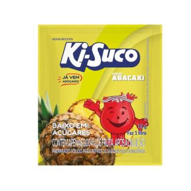Imagem de Refresco Pó Kisuco Abacaxi 15uni de 15g - Enova