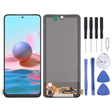 Imagem de Substituição da tela móvel MATERIAL OLED TELA LCD E Montagem completa do digitalizador para Xiaomi Redmi Nota 10 4G / Redmi Nota 10s / Redmi Nota 11 SE Índia/POCO M5S M2101K7BG, M2101K7BI, M2101K7BN