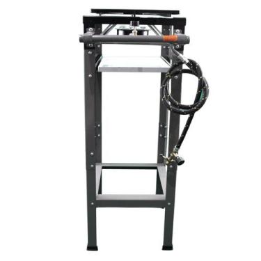 Imagem de Fogao Industrial 1 Boca 5 Caulim Registro Mang Nbr 13419 Pé Preto - Al