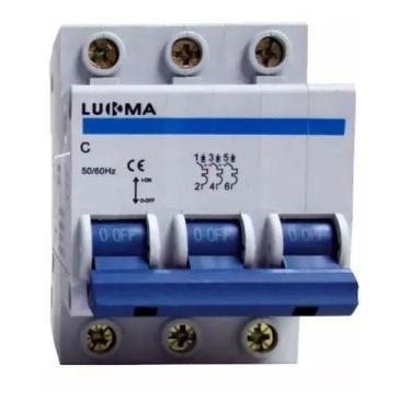 Imagem de Disjuntor din tripolar 20a lukma