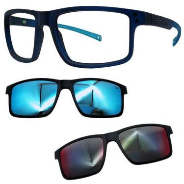 Imagem de Oculos Mormaii 6127 Swap 5 KC6 com 2 Clipons - Escolha a Cor, Azul, Re