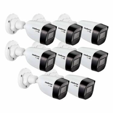 Imagem de KIT 08 CÂMERA BULLET INTELBRAS VHD 1130 B G7 720p 