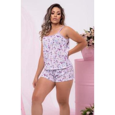 Imagem de Baby doll Juju de Algodao Estampado. etecido confort - Freire Company,