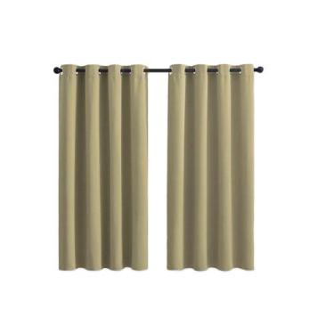 Imagem de Kit Cortina Oxford 2,60x1,40m Para Sala Quarto Com Varão 2,00m Incluso