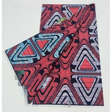 Imagem de Tecido Africano Cera Real Estampa Dourada Soft Pagne Ankara Material de Algodão Prata Nigeriana Gana para Festa de Casamento Vestido para Costurar (conforme imagem)