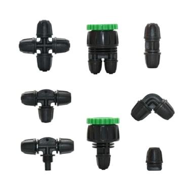 Imagem de Suprimentos de jardim 1/4" 4mm Hose Tubing Barb Connecters Tee Water Splitter Elbow End Plug 4/7mm Pipe Lock nut Drip irrigation system Fitting Bico(End plug)