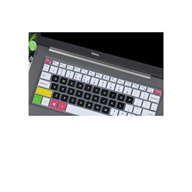 Imagem de Capa para teclado de silicone para notebook de 13,3 polegadas compatível com Dell XPS 13 9370 / XPS 13 9365 13 9370 13 9365, Candyblack