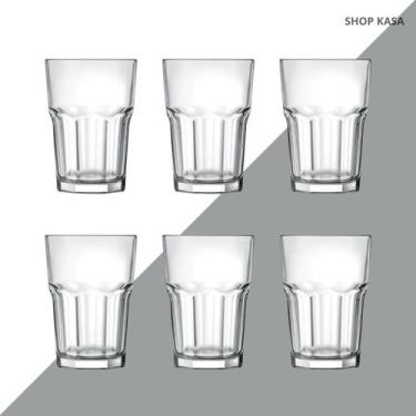 Imagem de Jogo de Copos Long Drink Bristol Nadir Figueiredo 410ml, JOGO COM 6 UN