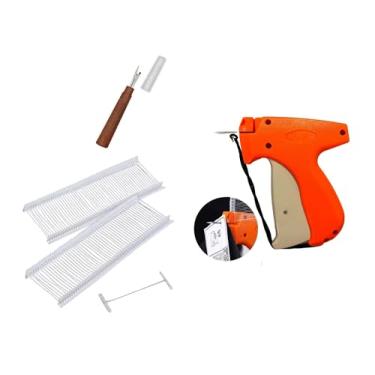 Imagem de Pistola Aplicadora de Etiquetas + 5000 Pinos 40mm + Abridor de Costura Lanmax – Kit Completo para Etiquetagem Profissional Perfeito Para Iniciantes E Profissionais, Proporcionando Maior Precisão
