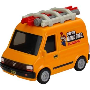 Imagem de Mattel Carrinho Hot Wheels Premium The Super Mario Bros Movie Plumber Van DMC55(HKC19)