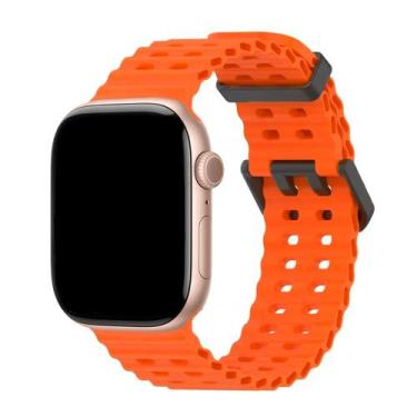 Imagem de Pulseira Silicone Esportiva Aegir Compatível com Apple Watch - Baú do 