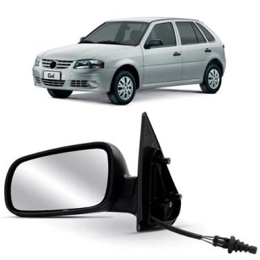 Imagem de Retrovisor Gol G3 G4 4pts 1999 a 2008 C/controle - SP ACESSÓRIOS, Esqu