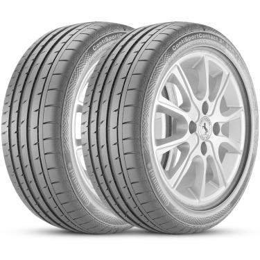 Imagem de Kit 2 Pneu 245/50R18 Continental SportContact 3 SSR 100Y