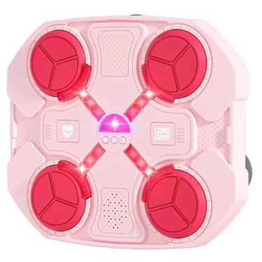 Imagem de Boxe musical de montagem na parede, máquina de boxe de música eletrônica, almofadas de equipamento de perfuração de boxe de treinamento de agilidade inteligente, máquina de boxe de engrenagens