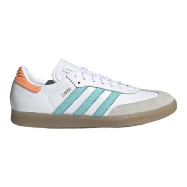 Imagem de Adidas Sapatos Samba Messi, Rosa menta branca, 39