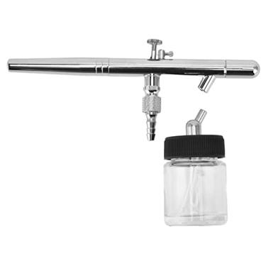 Imagem de Art Supplies Portátil, Alta Precisão Airbrush Set, Aço Inoxidável Leve Maquiagem Escova Caneta Com Bico de 0,35mm para Iniciantes e Artilheiros Experientes