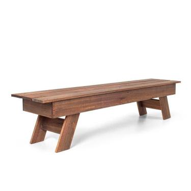 Imagem de Banco para Jardim Churrasco Gran Rústico Nogueira