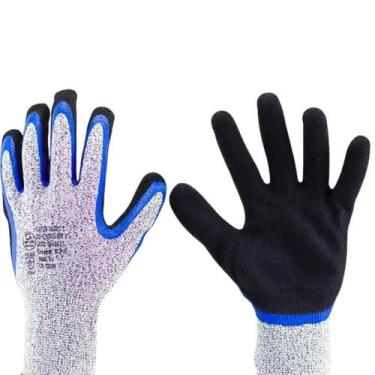 Imagem de Luva 1007 NR CNIT Anti Corte Super Safety CA 32039, T9, Cinza e Preto