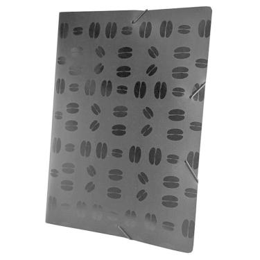 Imagem de Pasta Aba Elástico Aromas A4 31 X 22cm Dello Café