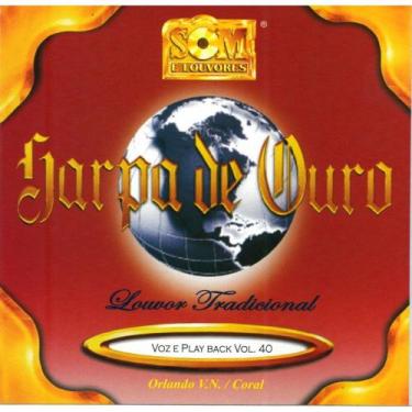 Imagem de Cd harpa de ouro - 14 pb - SOM LOUVORES