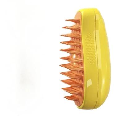 Imagem de Escova Para Gato e Cachorro Vapor 3 Em 1 Autolimpante Para Massagem Estimação Remoção De Pêlos Removedor