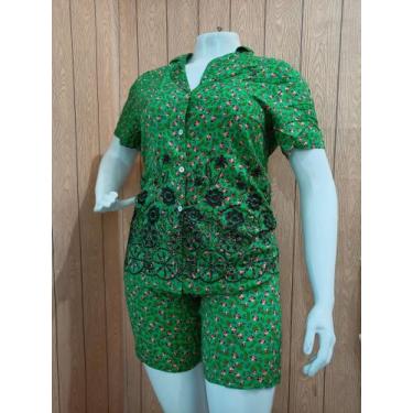 Imagem de Conjunto de  blusa e short no tecido viscolinho tamanho P - D'enega