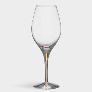 Imagem de Orrefors Conjunto de 2 taças de vinho tinto Intermezzo Gold Balance