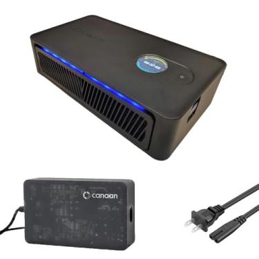 Imagem de ALTAIR TECHNOLOGY Minerador De Btc Avalon Nano 3S Altairtech.Io (Preto) - 6 Th/S 140W Bitcoin Asic Silencioso Com Fonte Alimentação Original, Ideal Para Casa E Escritório